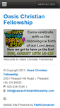 Mobile Screenshot of oasischristianfellowship.com